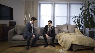 Devin Franco & Lee Santino Flip-Fuck In Suits