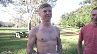 After the barfight (Aaron, Rex Johnson)